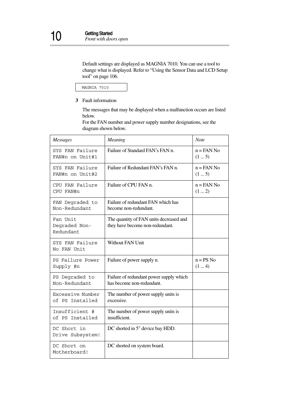 Toshiba Magnia 7010 User Manual | Page 26 / 182