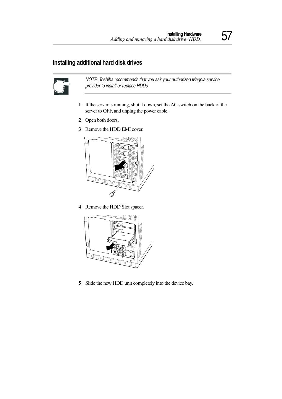 Toshiba Magnia 7010 User Manual | Page 73 / 182