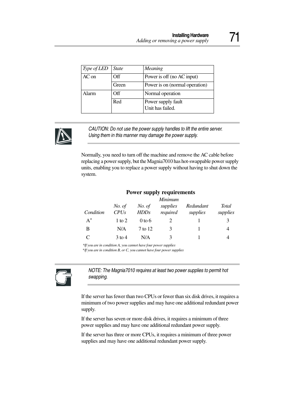 Toshiba Magnia 7010 User Manual | Page 87 / 182