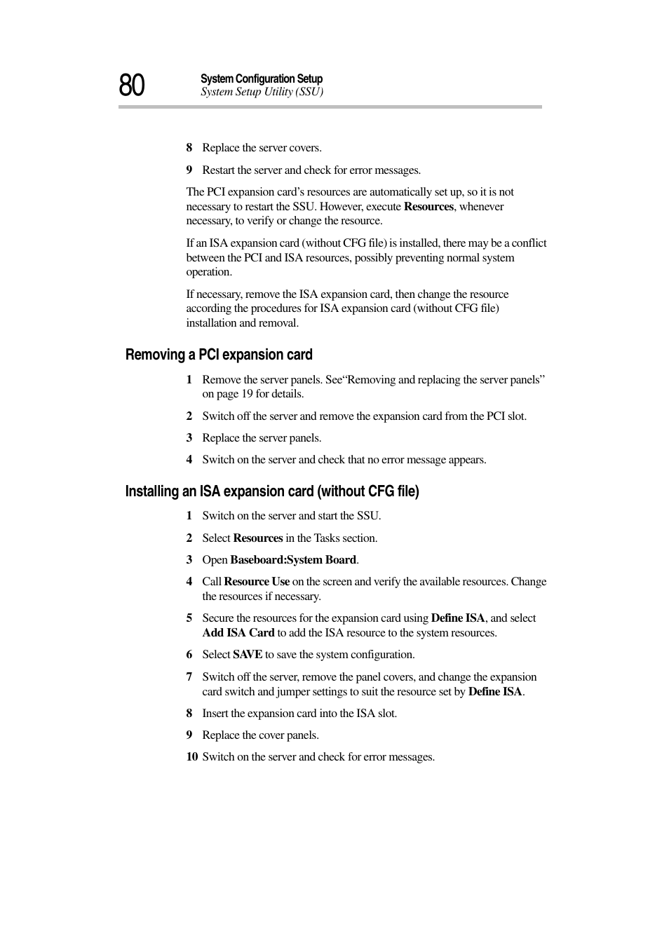 Removing a pci expansion card | Toshiba Magnia 7010 User Manual | Page 96 / 182