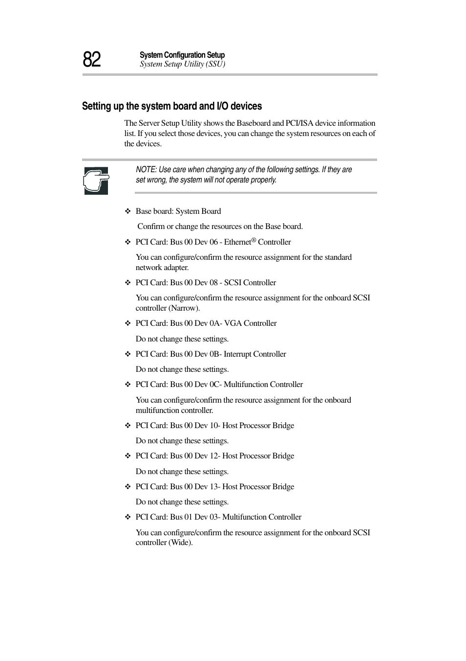 Setting up the system board and i/o devices | Toshiba Magnia 7010 User Manual | Page 98 / 182