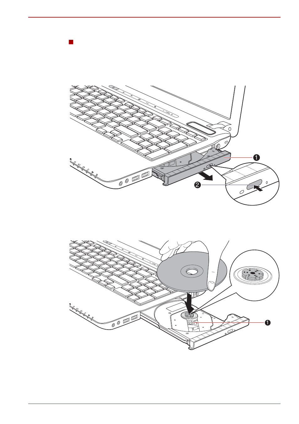 Loading discs | Toshiba Satellite P755 User Manual | Page 109 / 214