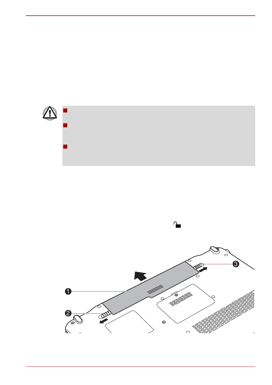 Replacing the battery pack, Section | Toshiba Satellite P755 User Manual | Page 157 / 214