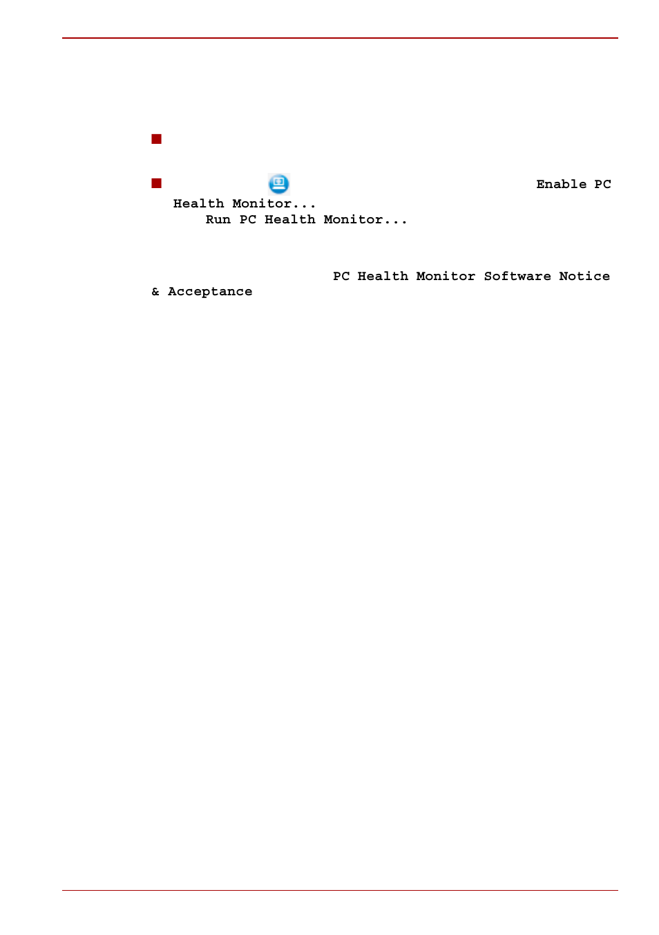 Starting the toshiba pc health monitor | Toshiba Satellite P755 User Manual | Page 206 / 214