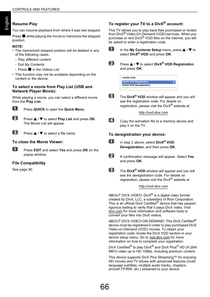 Toshiba L6463 User Manual | Page 66 / 95