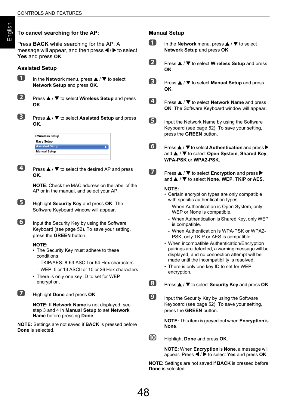 Toshiba M9363 User Manual | Page 48 / 106