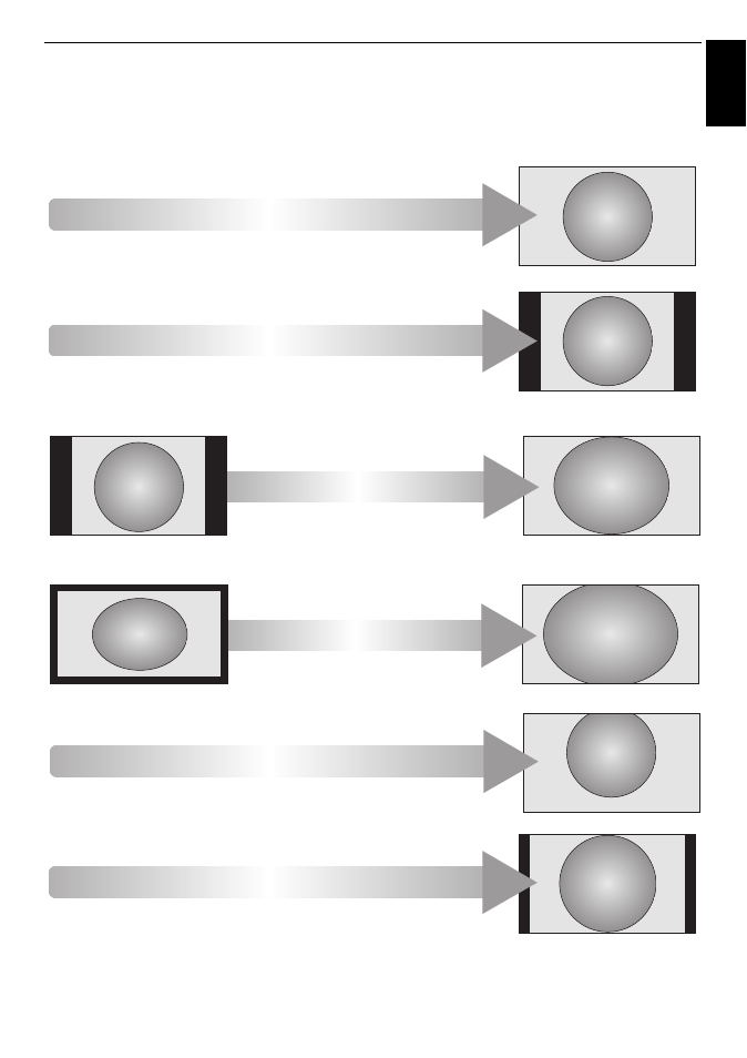 Widescreen viewing, Wide 4:3 subtitle, 9 super live cinema | Toshiba M6363 User Manual | Page 31 / 94