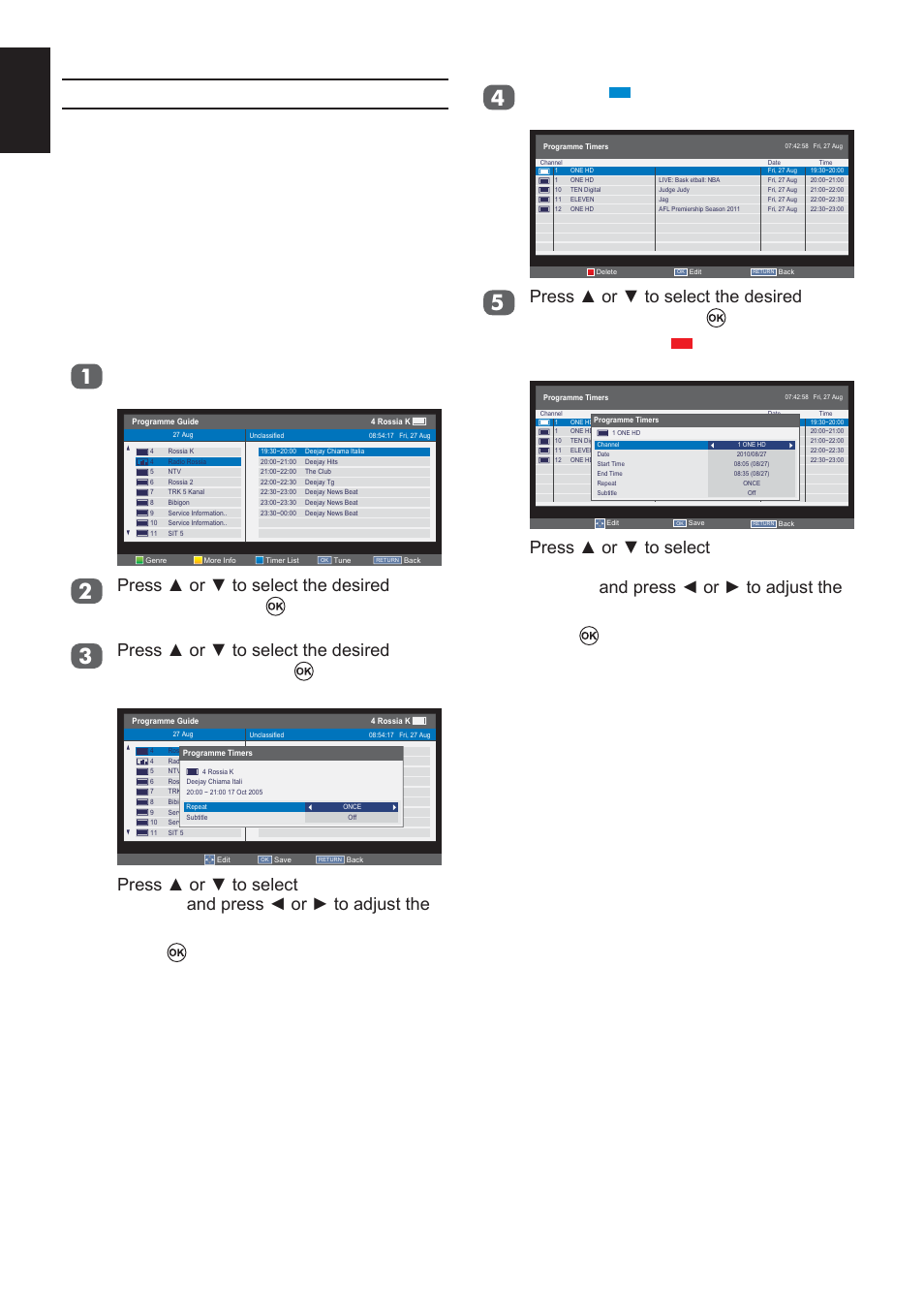 English | Toshiba L2433 User Manual | Page 48 / 59