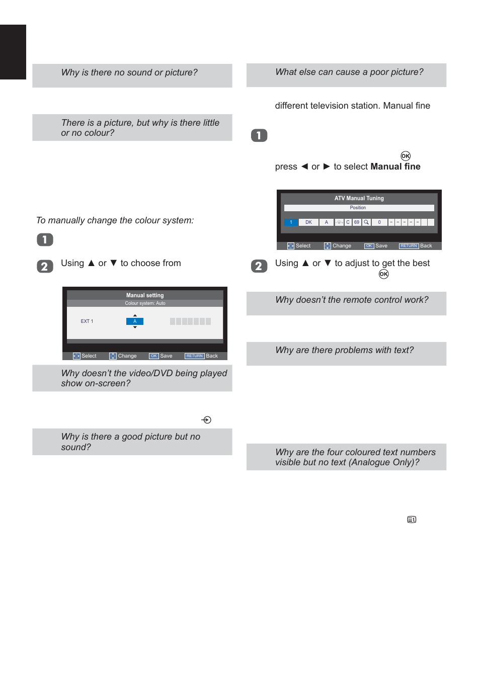 Frequently asked questions | Toshiba L2433 User Manual | Page 54 / 59