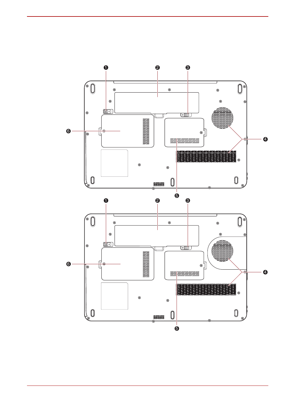 Underside, Underside -5 | Toshiba Satellite Pro L550 User Manual | Page 43 / 204