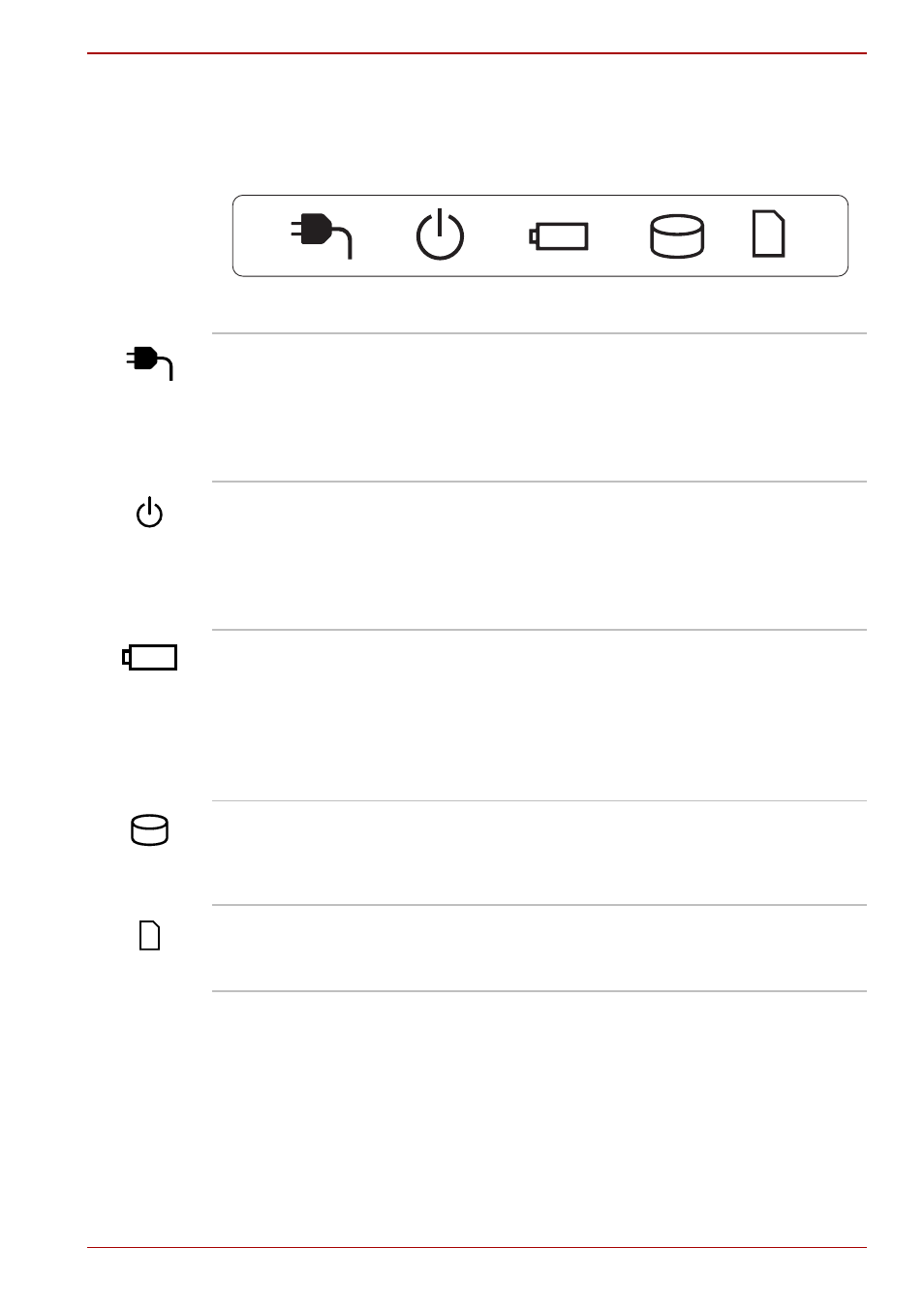 System indicators, System indicators -11, Within the | System, Indicators | Toshiba Satellite Pro L550 User Manual | Page 49 / 204