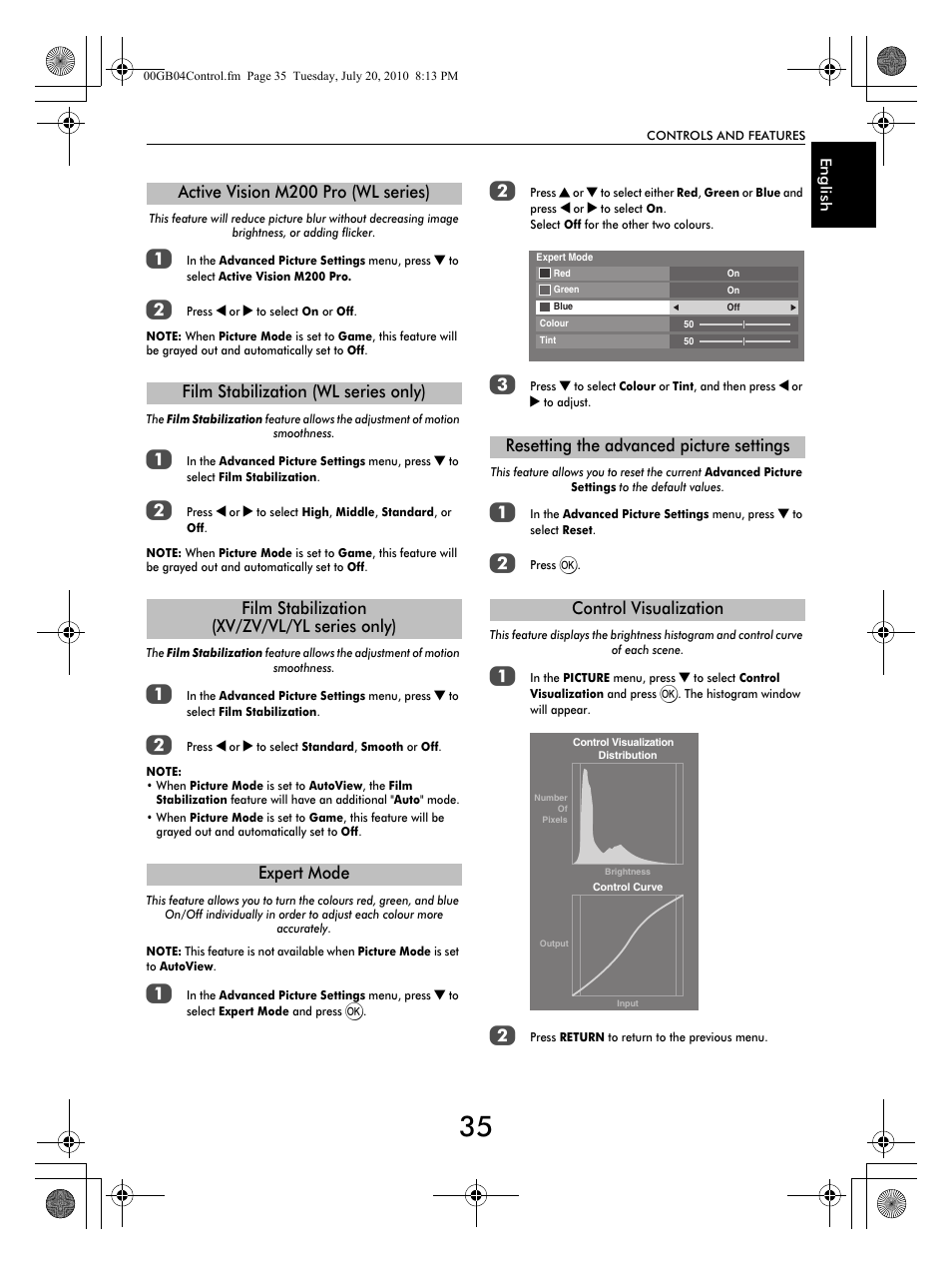 Toshiba TV743 User Manual | Page 35 / 84