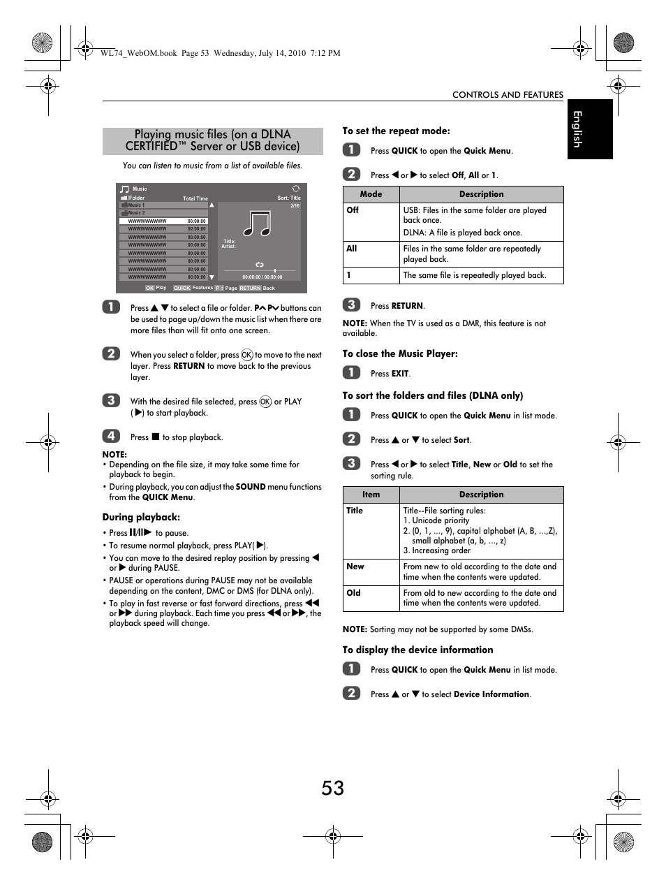 Toshiba TV743 User Manual | Page 53 / 84