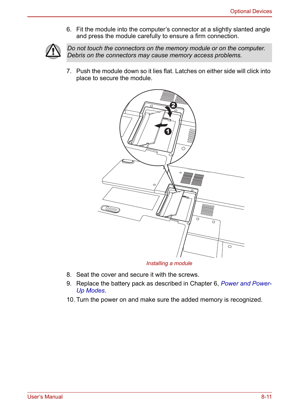 Toshiba Satellite Pro P100 (PSPAE) User Manual | Page 121 / 172