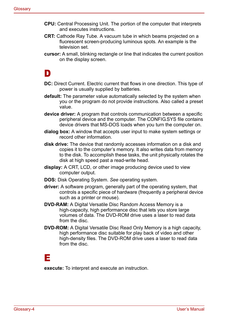 Toshiba Satellite Pro P100 (PSPAE) User Manual | Page 162 / 172