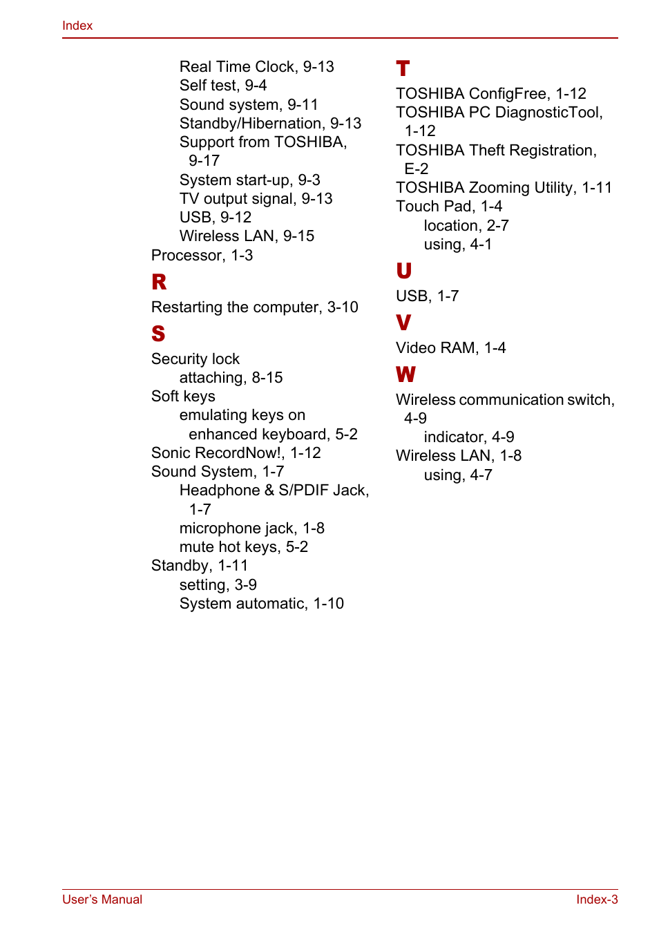 Toshiba Satellite Pro P100 (PSPAE) User Manual | Page 171 / 172