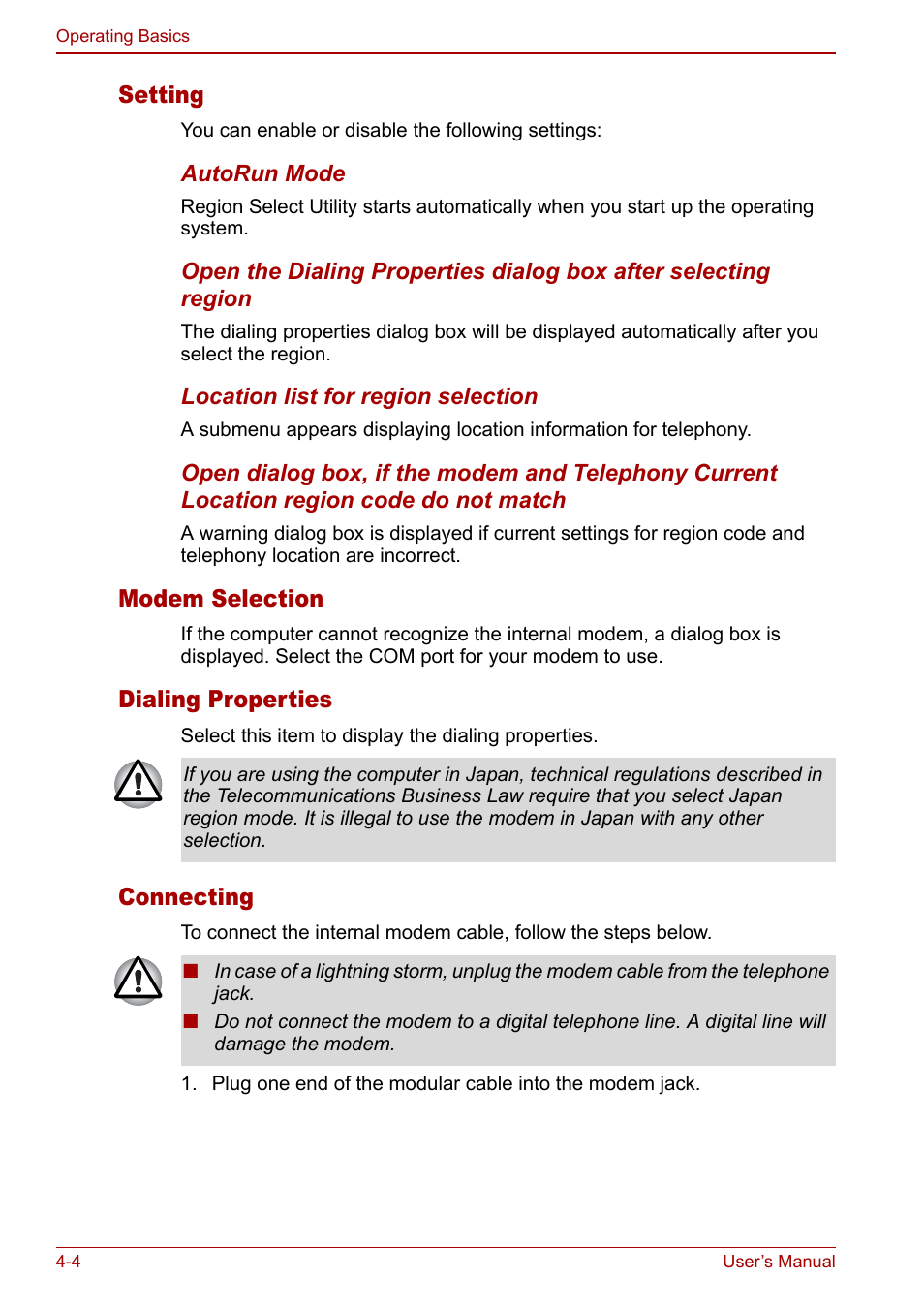 Toshiba Satellite Pro P100 (PSPAE) User Manual | Page 66 / 172