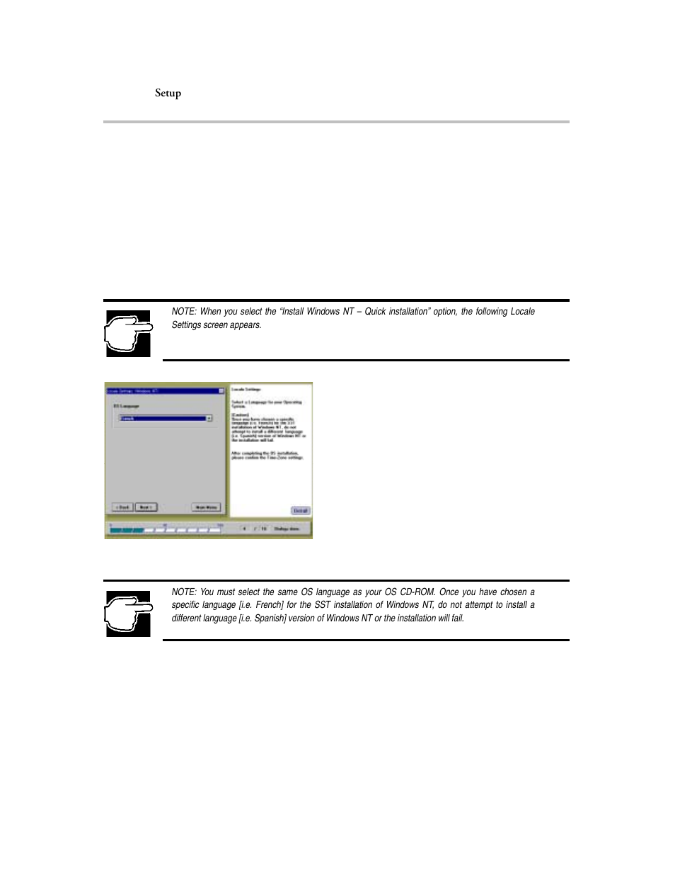 Windows nt 4.0 quick installation | Toshiba Magnia 510D User Manual | Page 29 / 75