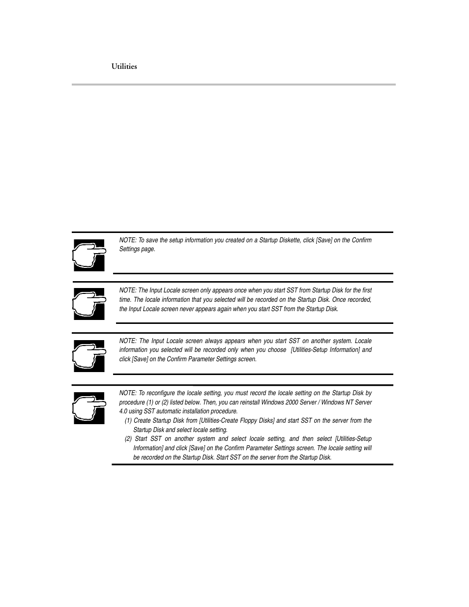 Utility menu setup support | Toshiba Magnia 510D User Manual | Page 50 / 75