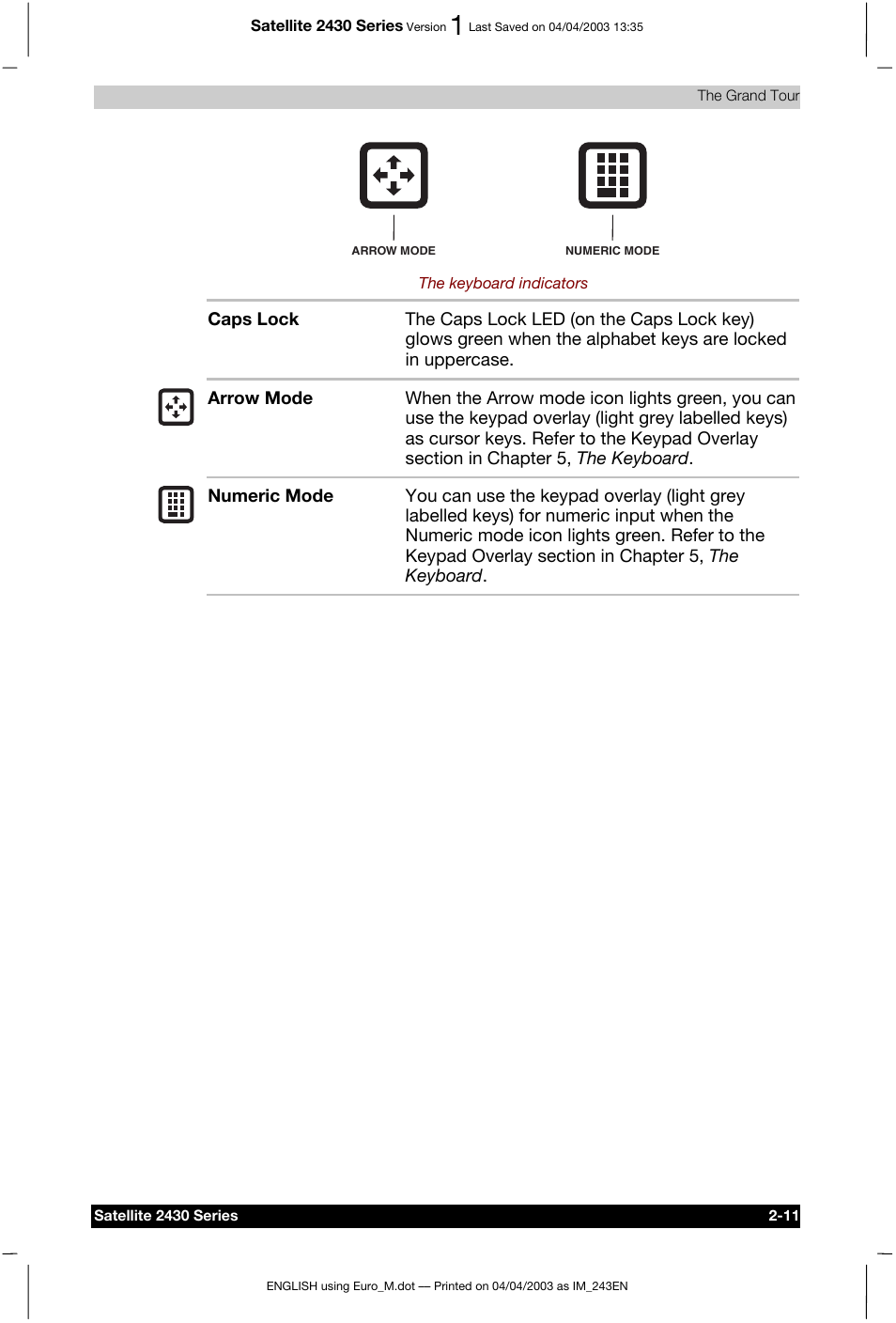 Toshiba Satellite 2430-301 User Manual | Page 52 / 222