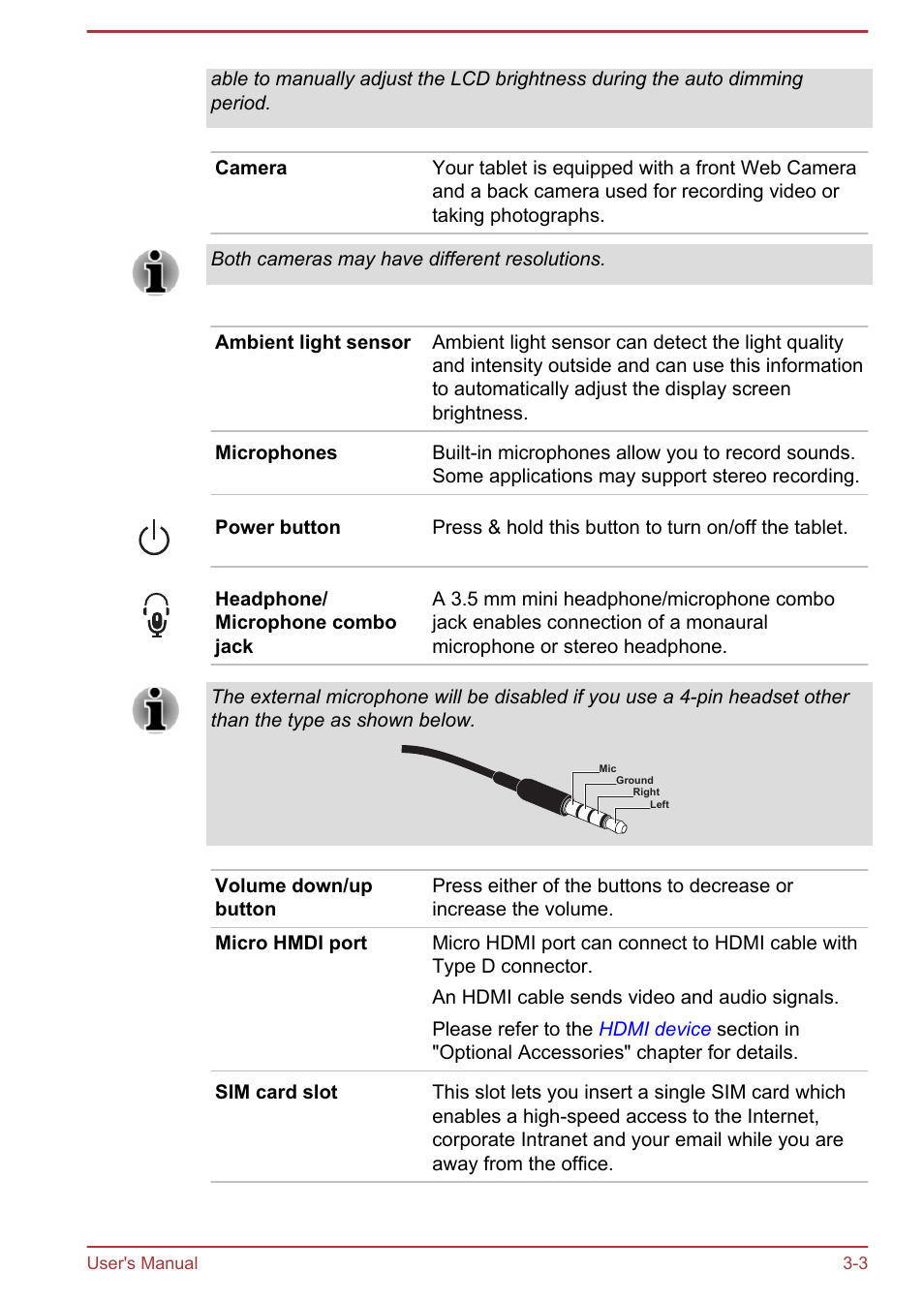 Toshiba AT10LE-A User Manual | Page 16 / 102
