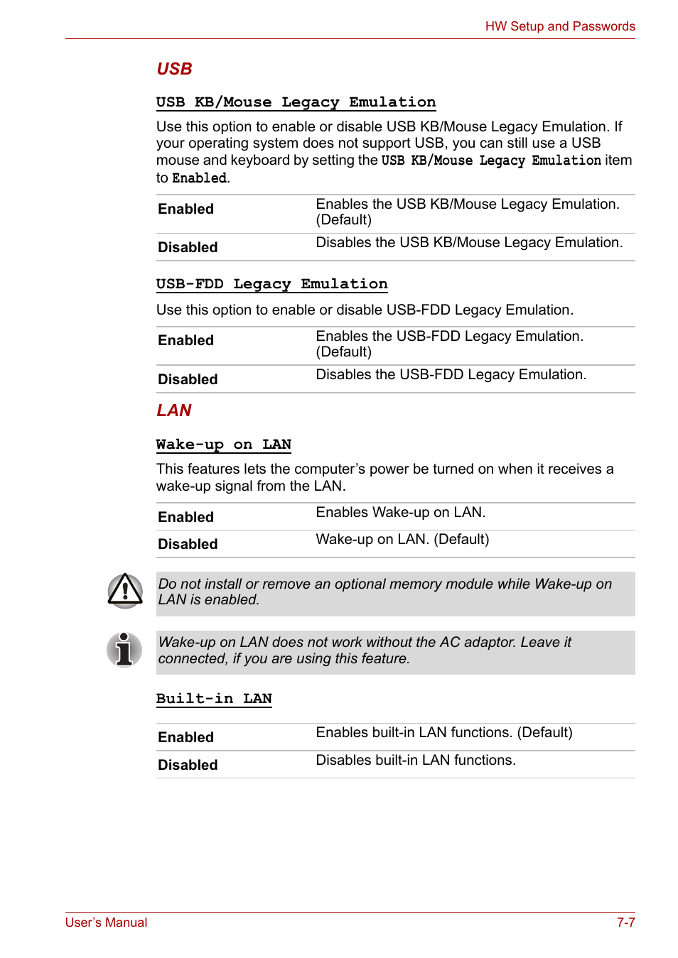 Toshiba Satellite M40 (PSM42) User Manual | Page 124 / 191