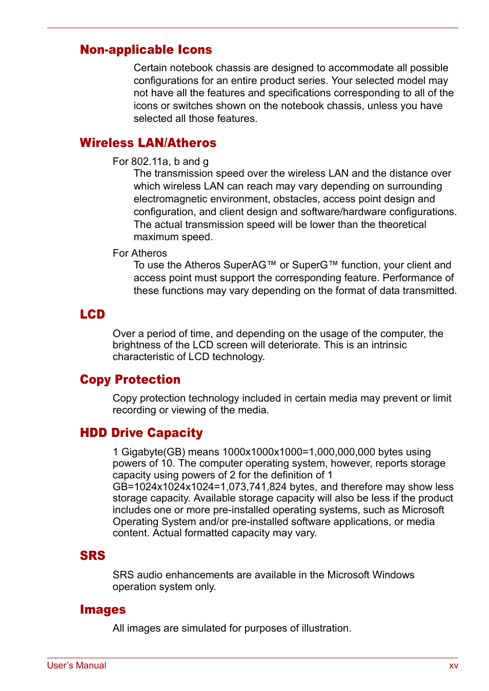 Toshiba Satellite M40 (PSM42) User Manual | Page 14 / 191