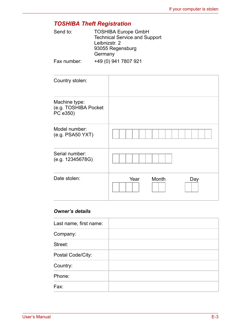 Toshiba Satellite M40 (PSM42) User Manual | Page 175 / 191