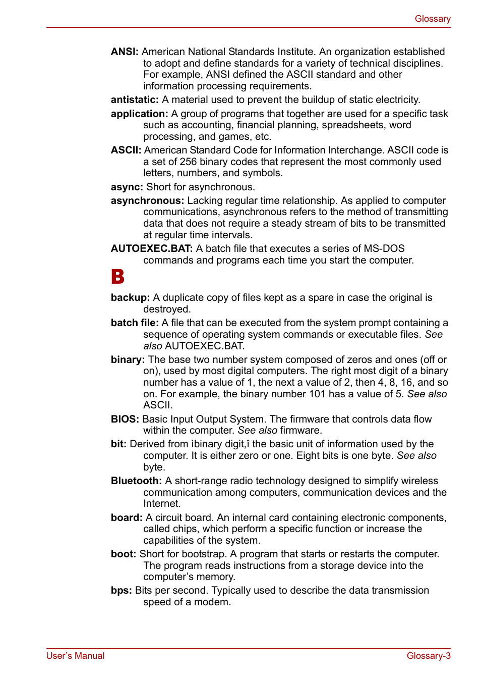 Toshiba Satellite M40 (PSM42) User Manual | Page 178 / 191