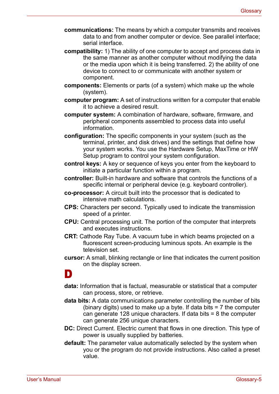 Toshiba Satellite M40 (PSM42) User Manual | Page 180 / 191