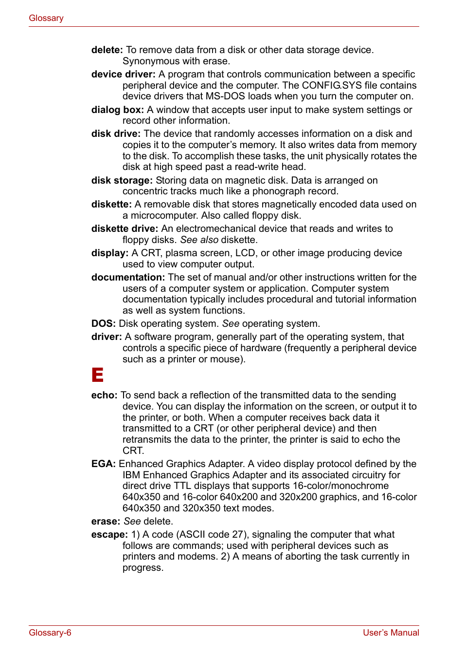 Toshiba Satellite M40 (PSM42) User Manual | Page 181 / 191