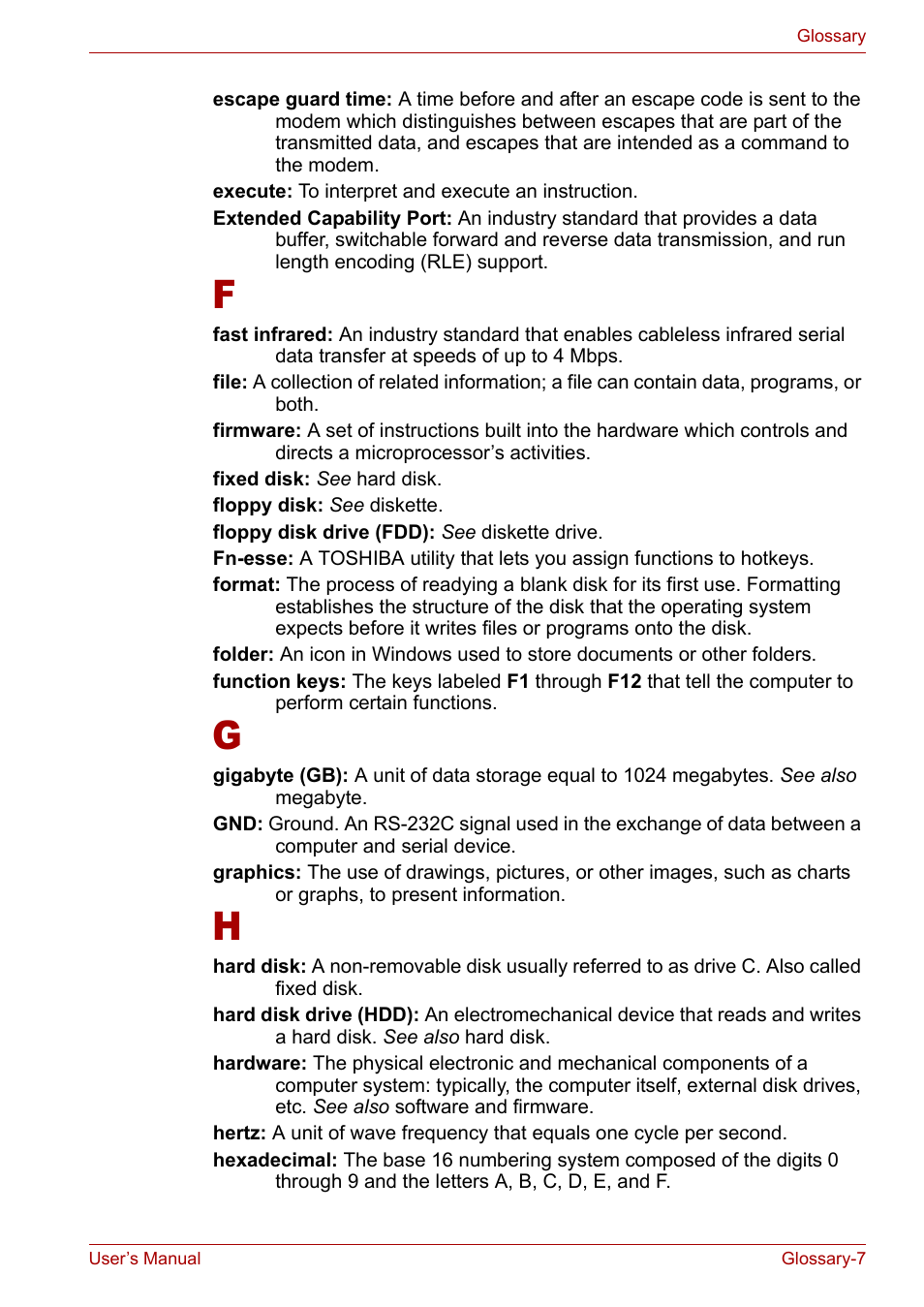 Toshiba Satellite M40 (PSM42) User Manual | Page 182 / 191