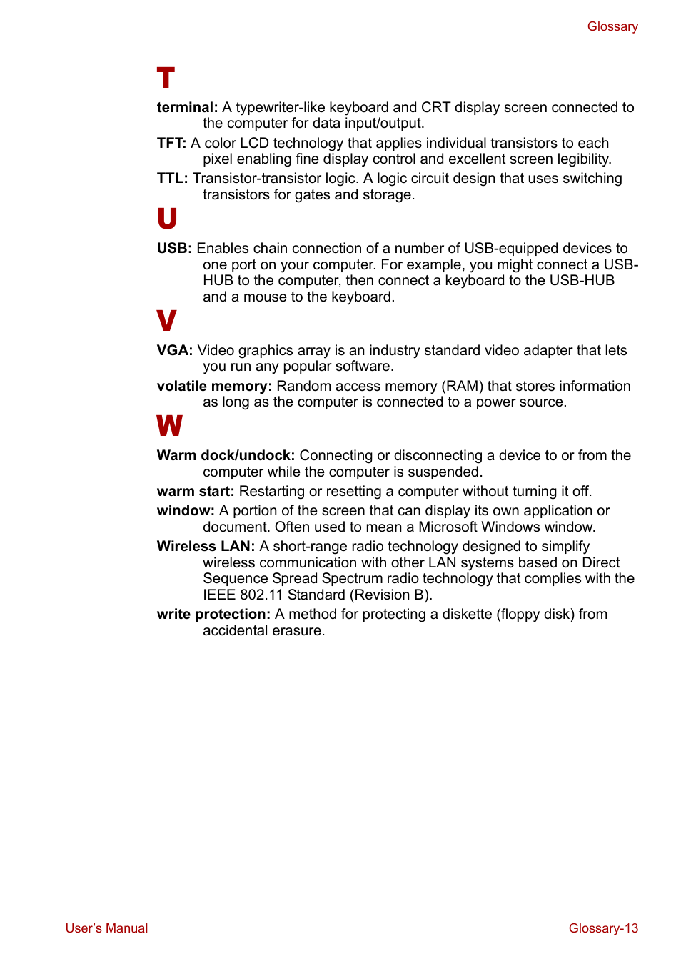 Toshiba Satellite M40 (PSM42) User Manual | Page 188 / 191