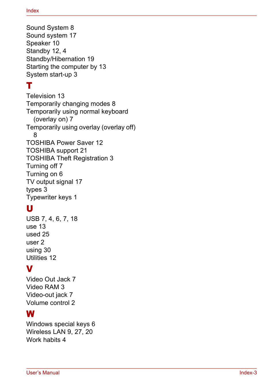 Toshiba Satellite M40 (PSM42) User Manual | Page 191 / 191