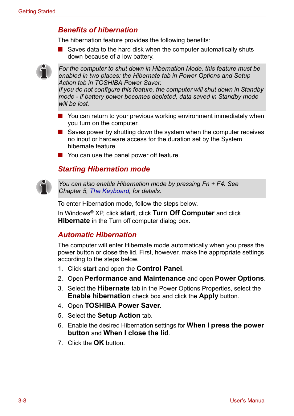 Toshiba Satellite M40 (PSM42) User Manual | Page 60 / 191