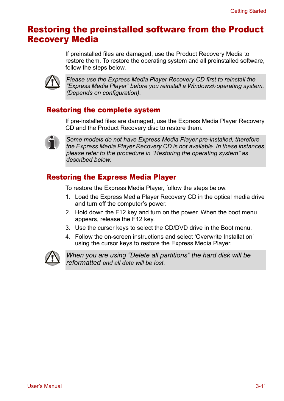 Toshiba Satellite M40 (PSM42) User Manual | Page 63 / 191