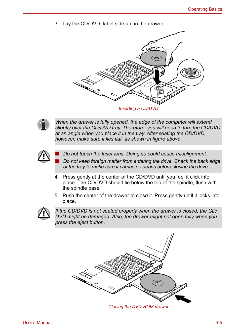 Toshiba Satellite M40 (PSM42) User Manual | Page 69 / 191