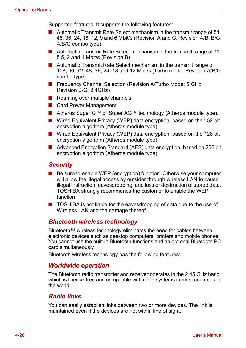 Toshiba Satellite M40 (PSM42) User Manual | Page 92 / 191