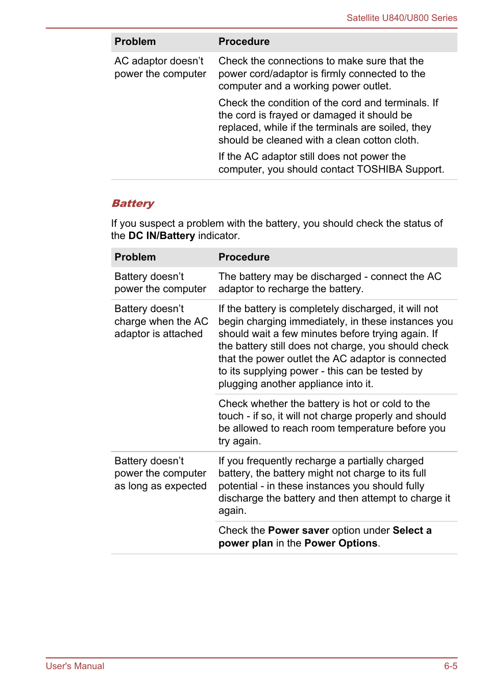 Toshiba Satellite U840 User Manual | Page 90 / 123