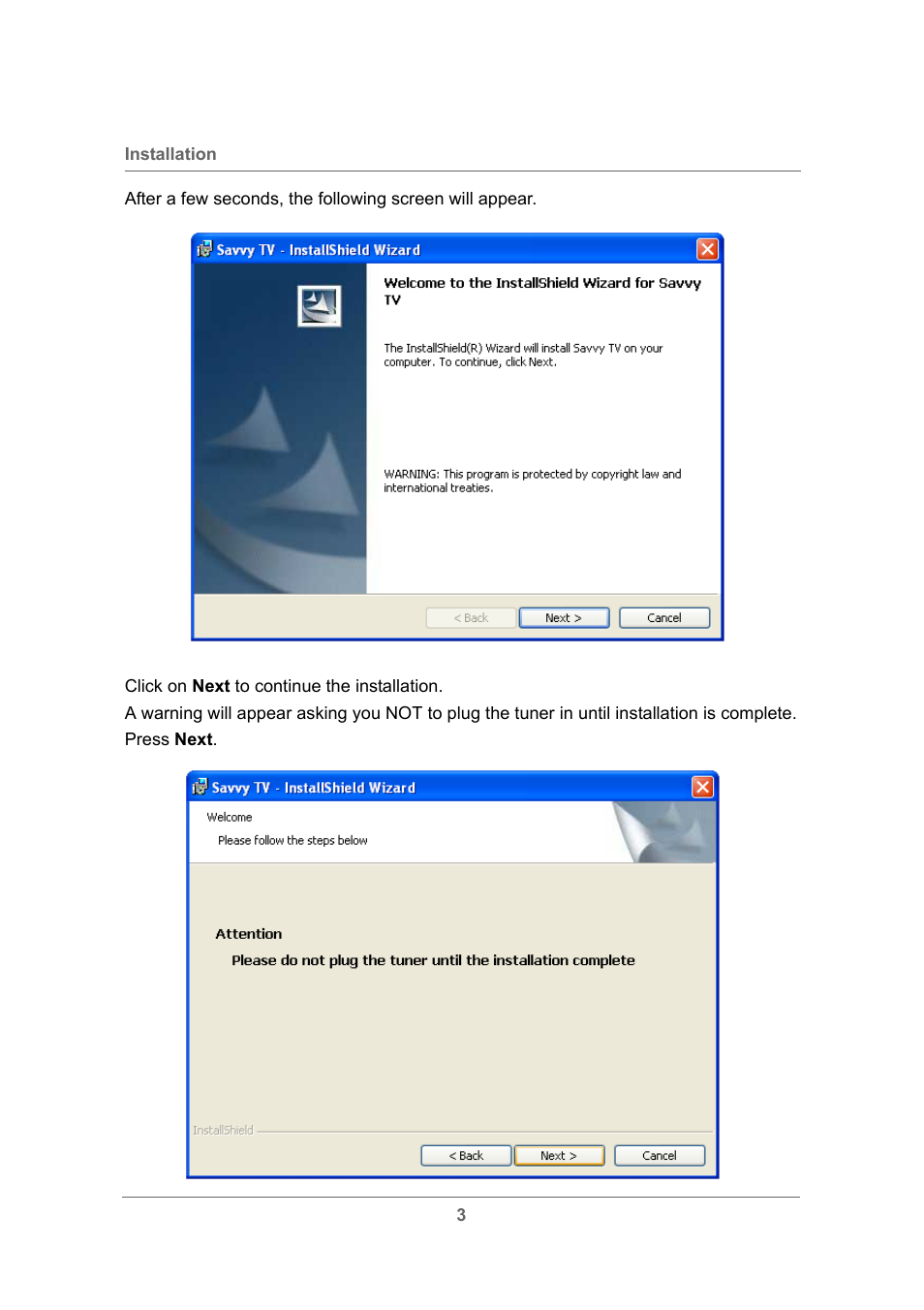 Toshiba USB Hybrid TV Tuner User Manual | Page 6 / 35