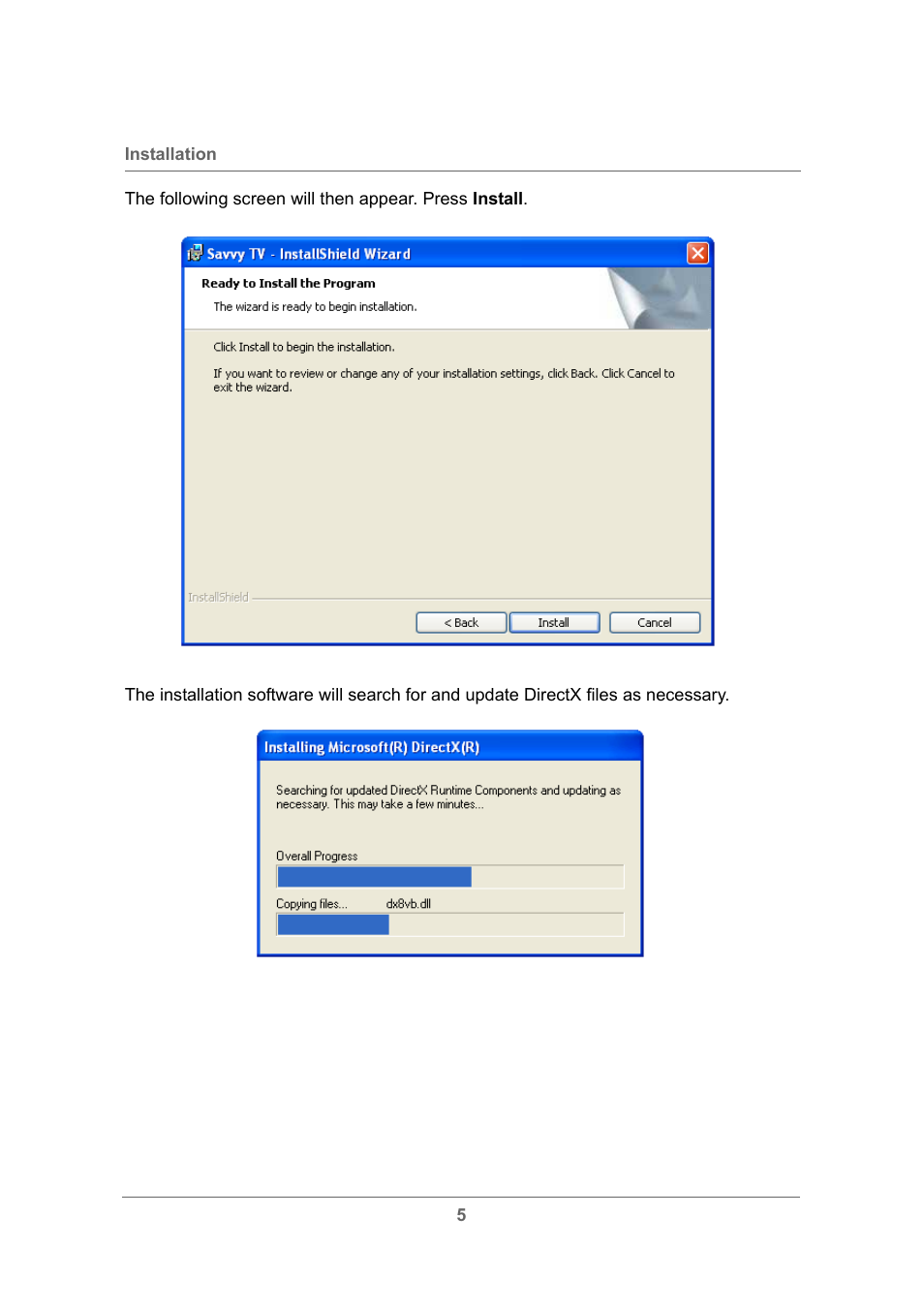 Toshiba USB Hybrid TV Tuner User Manual | Page 8 / 35