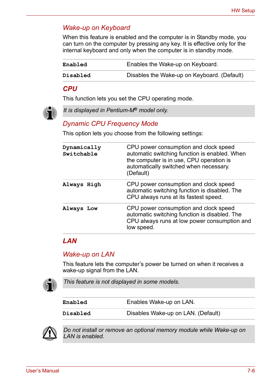 Toshiba Tecra A3X User Manual | Page 116 / 193