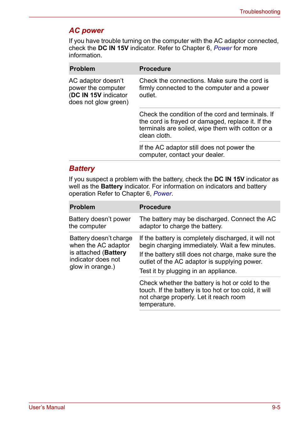 Toshiba Tecra A3X User Manual | Page 137 / 193