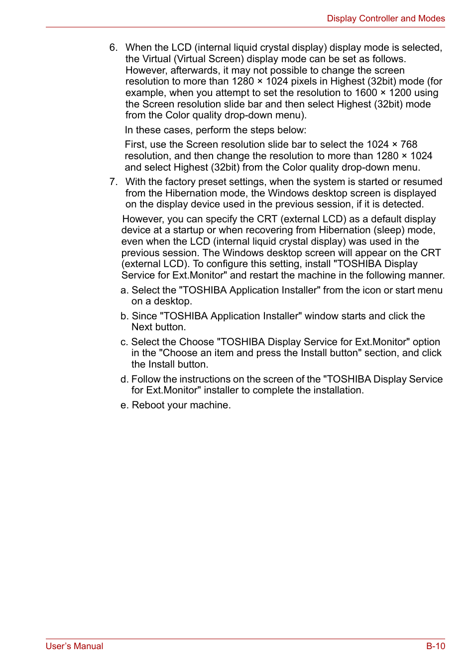 Toshiba Tecra A3X User Manual | Page 169 / 193