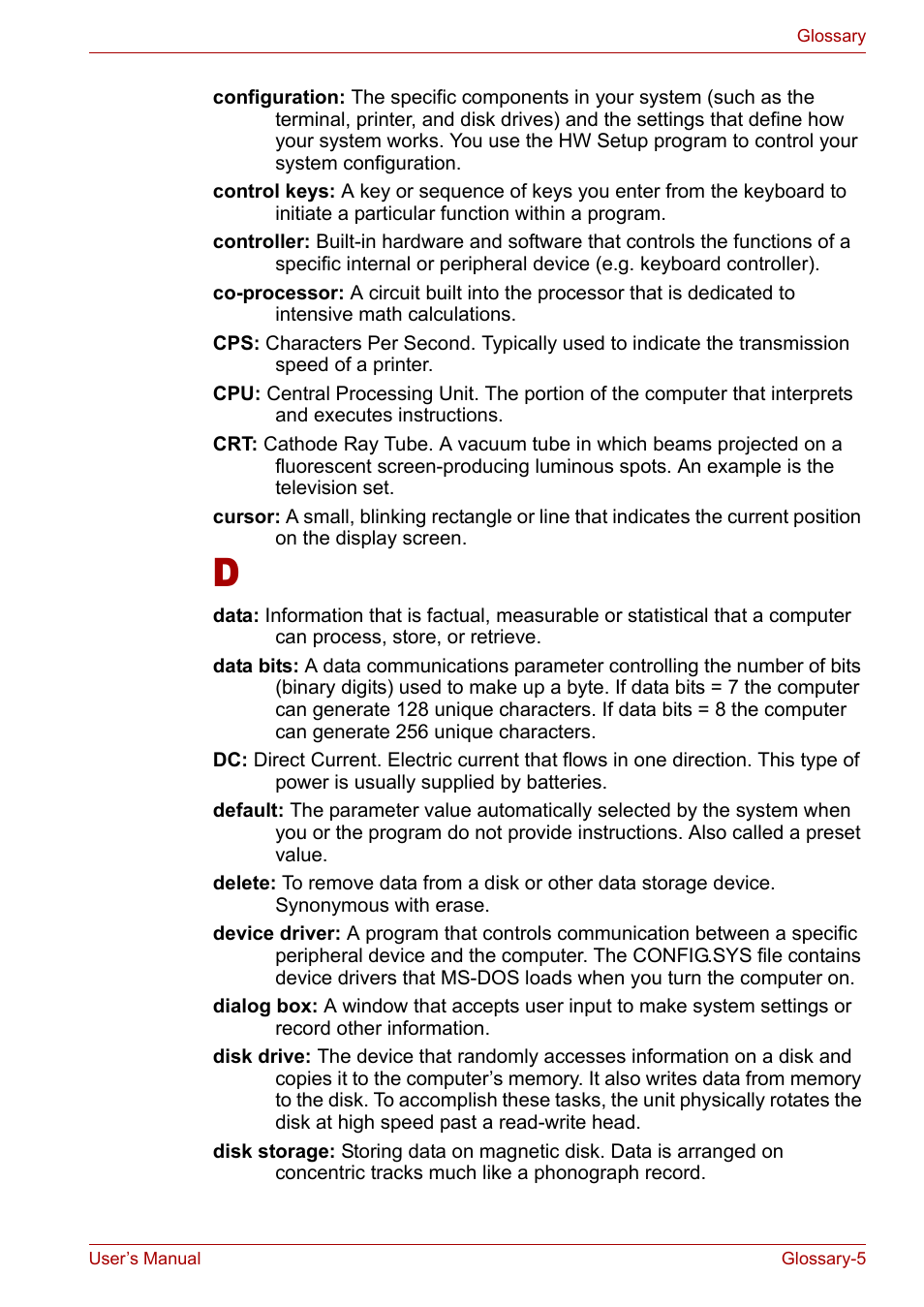 Toshiba Tecra A3X User Manual | Page 182 / 193