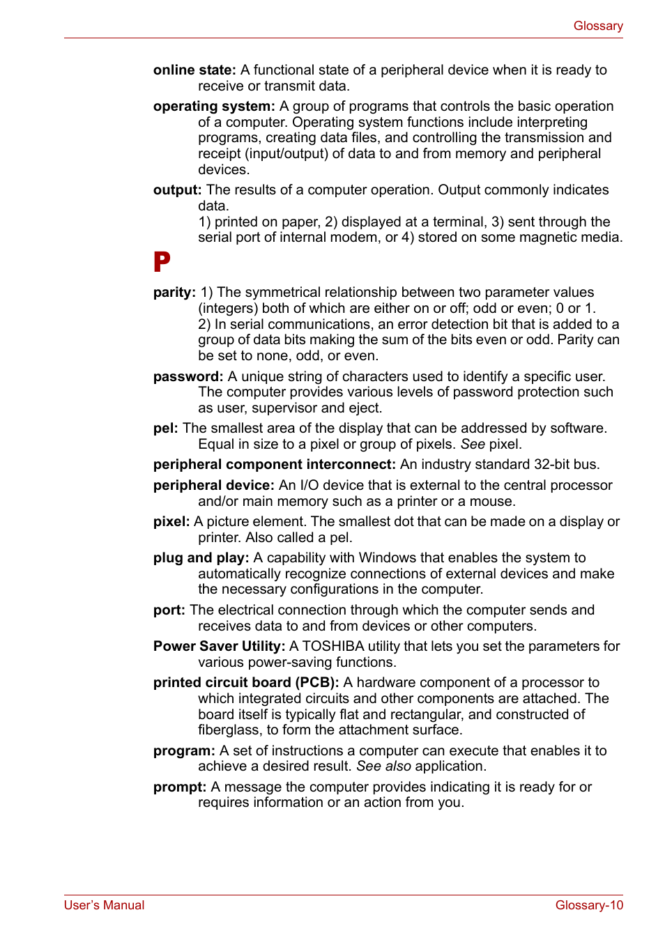 Toshiba Tecra A3X User Manual | Page 187 / 193