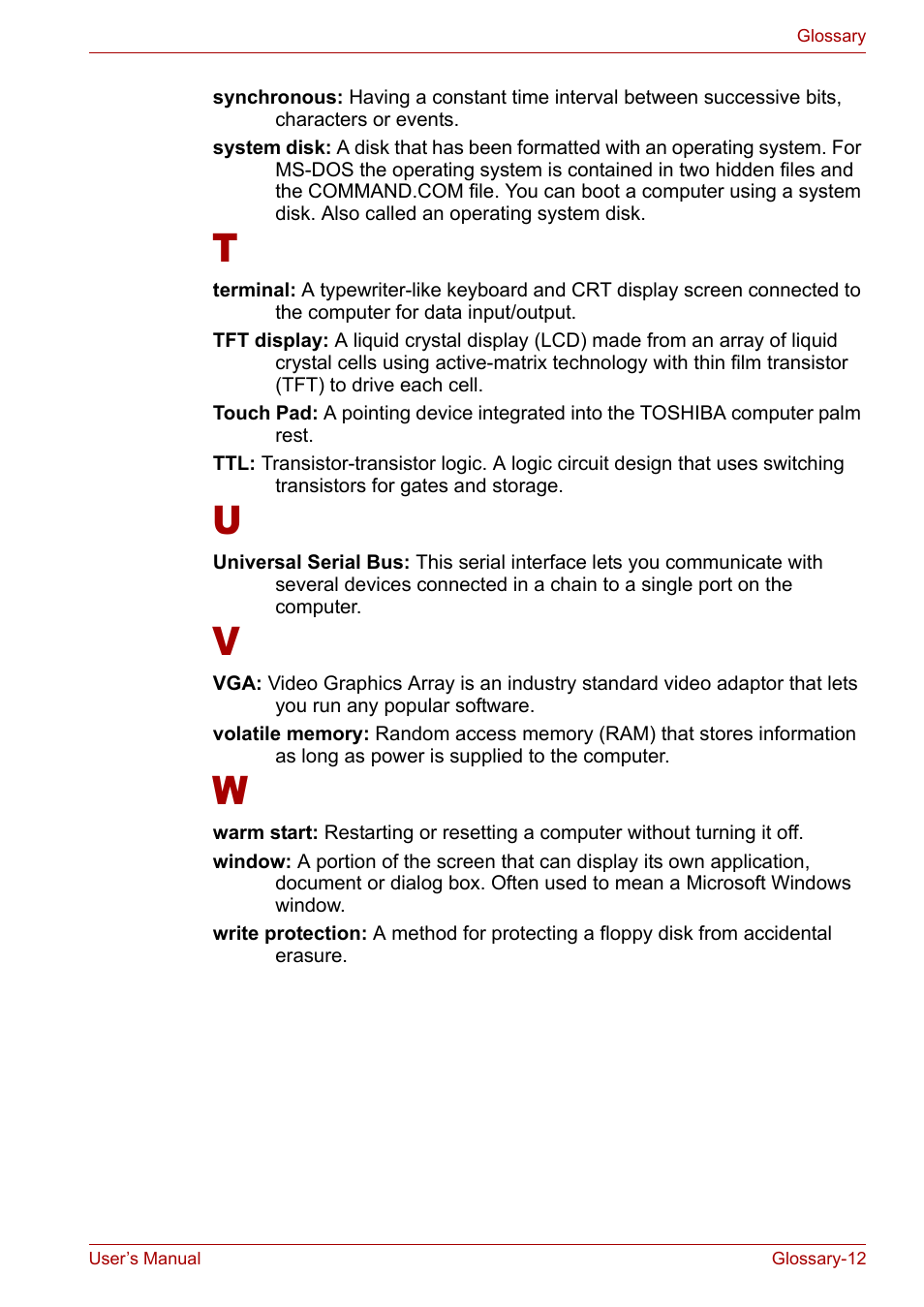 Toshiba Tecra A3X User Manual | Page 189 / 193