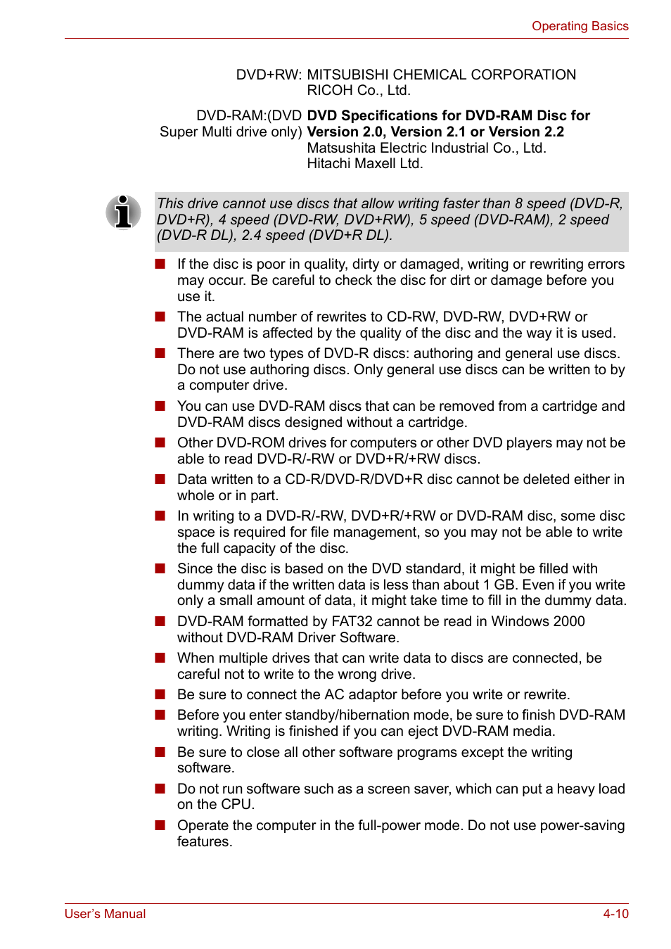 Toshiba Tecra A3X User Manual | Page 70 / 193