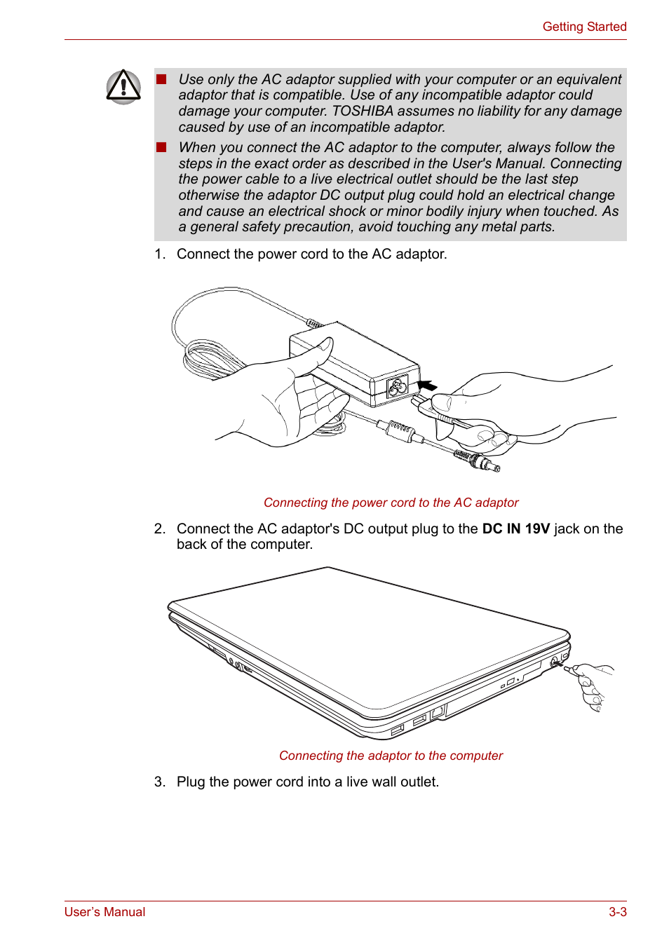 Toshiba SATELLITE U400 User Manual | Page 52 / 177