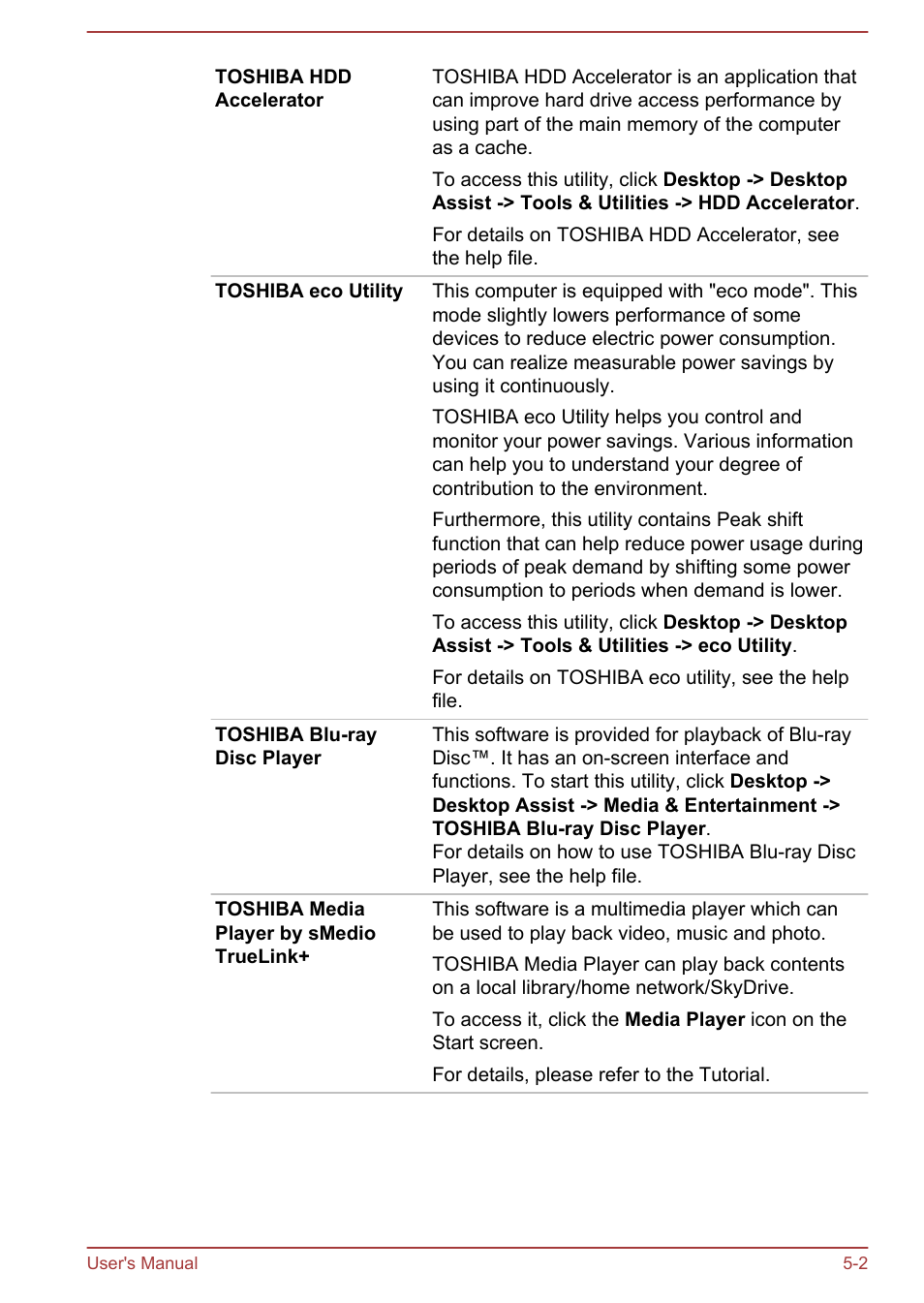 Toshiba Qosmio DX730 User Manual | Page 106 / 143